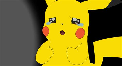 Pikachu Sad By Fox9er On Deviantart