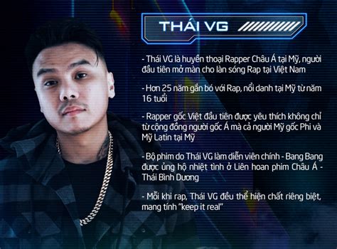 Thông Tin Thành Viên Team Thái Vg Rap Việt Mùa 3