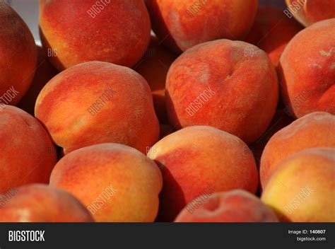 Tree Ripe Peaches Image And Photo Free Trial Bigstock