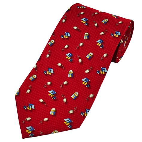 Computer It Themed Red Mens Novelty Tie From Ties Planet Uk