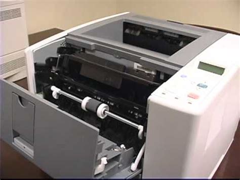 The usage page screen gives a page count for each size of media that has passed through the product, as well as the number of duplexed pages. HP LaserJet P3005 Printer Overview - YouTube