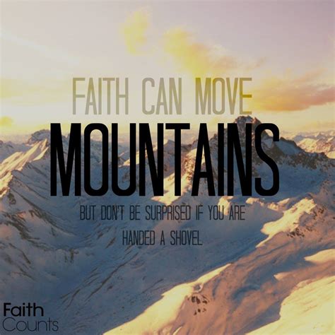 Faith Counts Myfaithcounts God Moves Mountains Faith Move Mountains