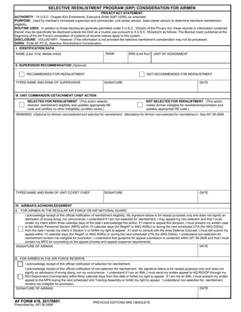 Letter Of Intent To Reenlist Template
