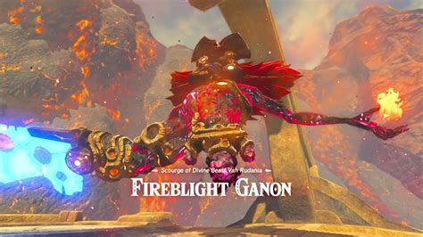 You don't want a fight. The Legend of Zelda: Breath of the Wild - Fireblight Ganon ...
