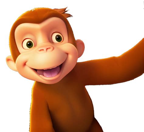 Curious George Posing Transparent Png Free Unlimited Png