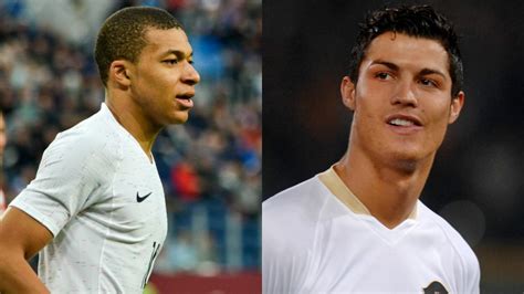 10 times when mbappe copied cristiano ronaldo's style. Kylian Mbappe vs Cristiano Ronaldo: Comparison Of Stats As ...