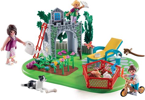 Welcome to the playmobil® website! Playmobil 70010, superset familia en el jardín - Brico Reyes