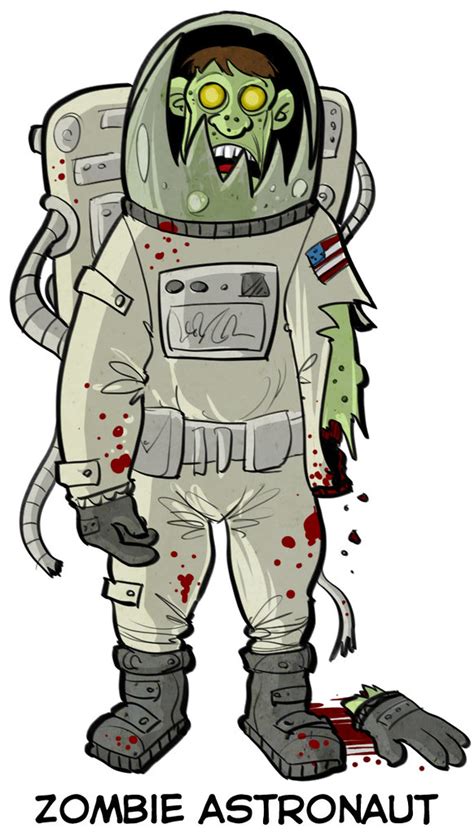 Zombie Astronaut Scott Johnson Flickr