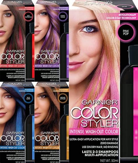 A mixture of dandruff shampoo and baking soda should be strong enough to help lift your hair dye, without drying out your strands. Garnier Color Styler Review