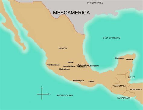 Mesoamerica Map