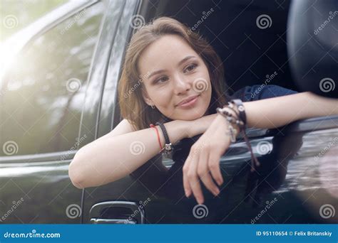 The Passenger Rides In The Car Stock Photo Image Of Accessories