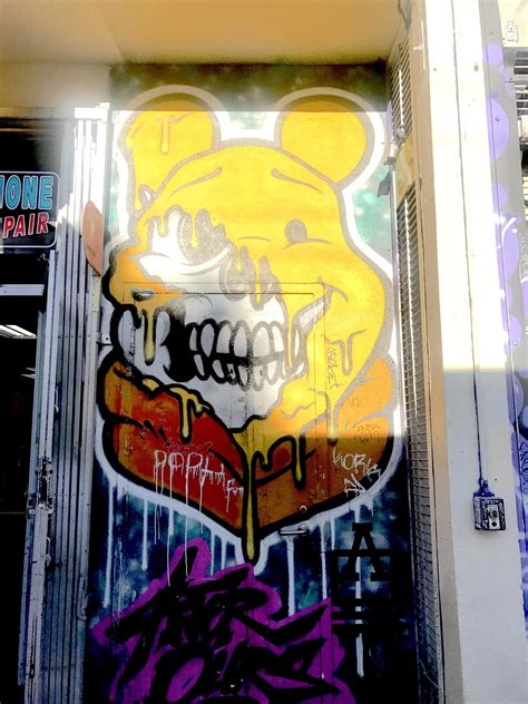 Mission District Sf Pooh Rgraffiti