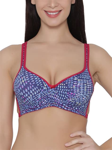 Buy Clovia Women S Padded Underwired Push Up T Shirt Bra At