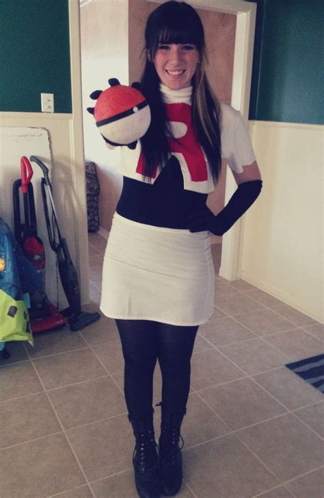 Diy no sew halloween costume: I was team rocket for Halloween;) : pokemon