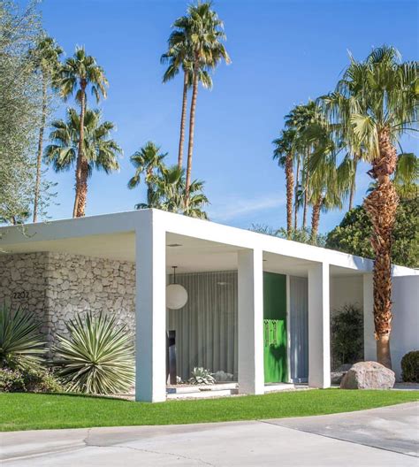 Palm Springs Style Fb Mid Century Modern Exterior Mid Century House