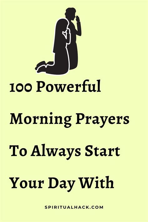 300 Powerful Morning Prayers To Start Your Day With Artofit