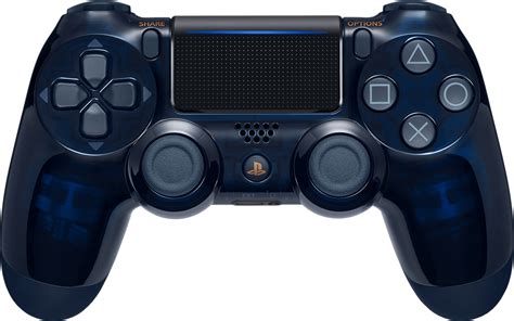 Playstation 4 Dualshock 4 Controller V2 Translucent Blue 500 Million