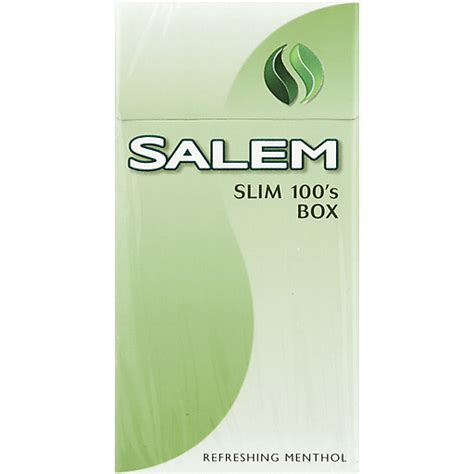 Salem Slim 100 Box Cigarettes Langensteins