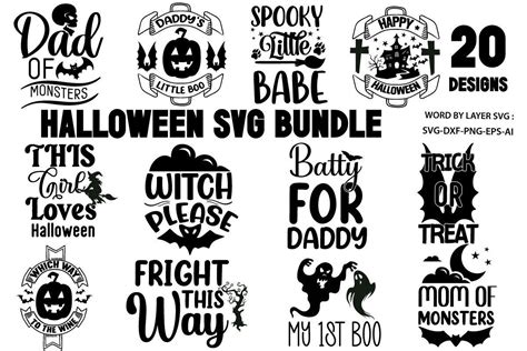 Halloween Svg Bundle Bundle · Creative Fabrica