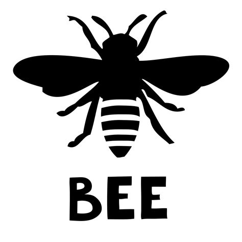 Bumblebee Stencils Free Clipart Best