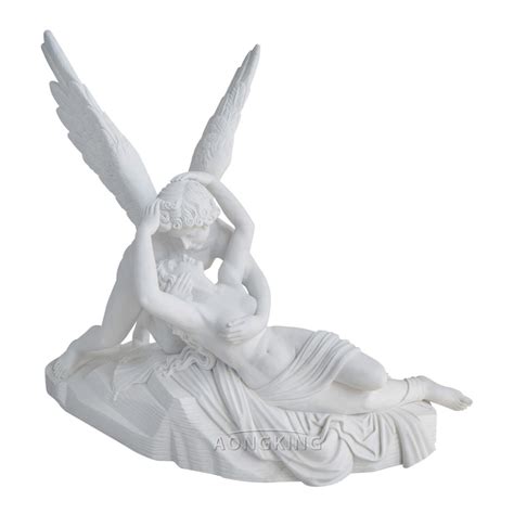 Psyche Revived By Cupids Kiss Aongking Sculpture