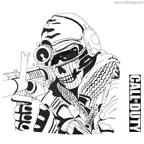 Call Of Duty Coloring Pages By Bluemk Xcolorings