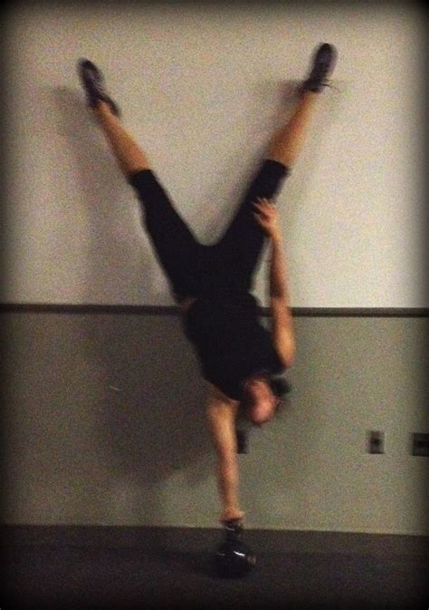 My Kettlebell Handstand Inspired By Another Pinned Photo I Had This
