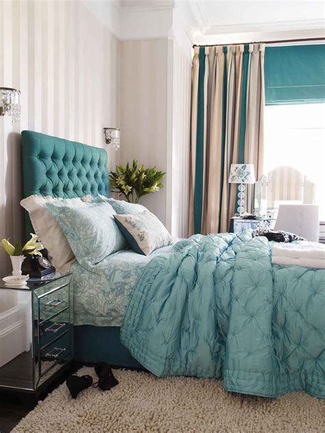 The information from each image that we get, including set of size and resolution. Blue Curtain Bedroom Decoration | Turquoise/White/Black ...