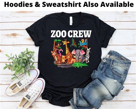 Zoo Crew Shirt Zoo Clothing Adult Zoo Shirt Zoo Animal Etsy