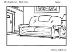 rooms   house coloring pages