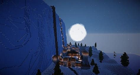 Castle Black The Wall Minecraft Project
