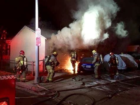 Firefighters Suffered Electric Shocks In Long Beach Fourplex Fire