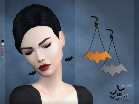 Sims 4 Ccs The Best Bat Acessories Set By Serenity