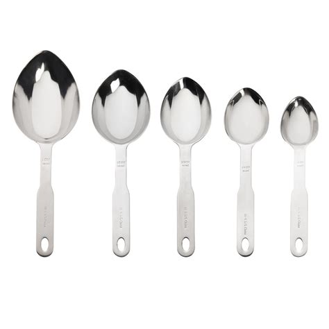 Measuring Scoops 5 Piece Set Stainless Steel