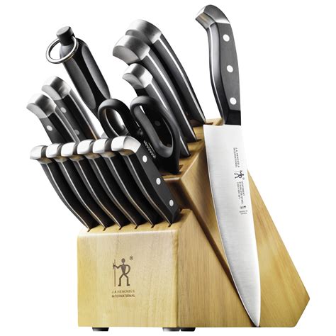 Henckels International Statement 15 Pc Knife Block Set Official