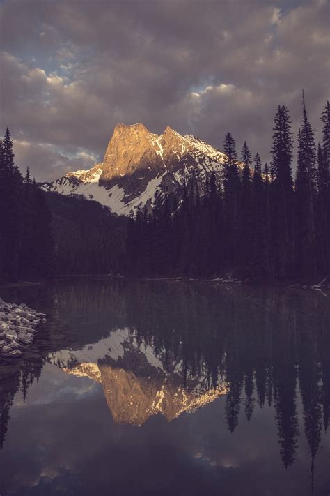 Mountain Sunset Banff National Park 1365 X 2048 Umufasah94