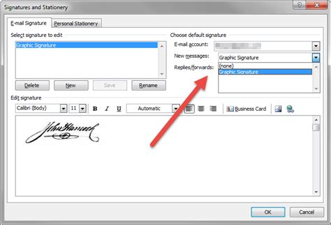 Create an Outlook Image Signature | Productivity Portfolio | Outlook