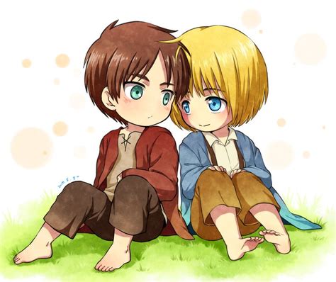 Armin And Eren Eren X Armin Anime Fr Attack On Titan Art Ereri