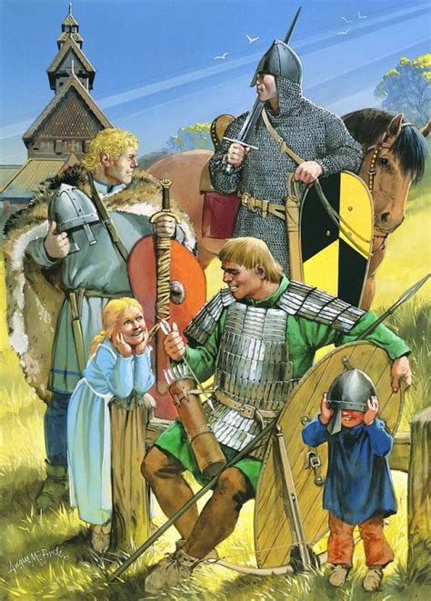 Medieval Scandinavian Armies By Angus Mcbride Renegade Tribune