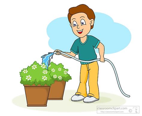 Watering Plants Clipart Clipart Best Clipart Best