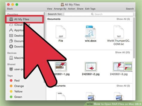 3 Easy Ways To Open Rar Files On Mac Os X Wikihow