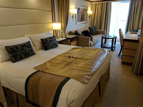 Sabatini's speciality restaurant was a romantic setting for two to enjoy an anniversary. Mini Suite, Cabin Category QO, Royal Princess