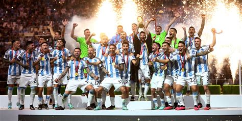 Argentina A Pesar De Ganar El Mundial Y La Copa Am Rica Qued Segundo