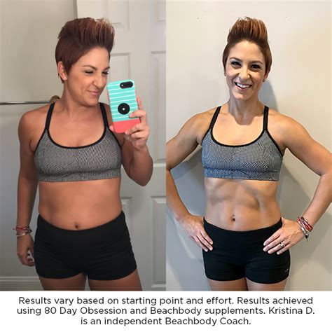 80 day obsession results before and after bodi