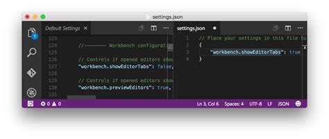 Visual Studio Code Is There A Tabbed View For Vscode Stack Overflow