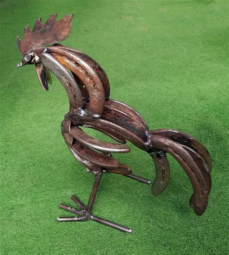This Delightful Fellow Was Made Entirely From Retired Horseshoes