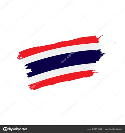 thailand-flag,-vector-illustration-stock-vector-artbutenkov-187168720