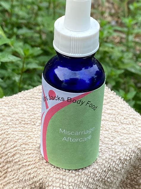 Miscarriage Aftercare Massage Oil Mj