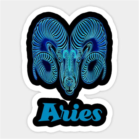 Aries Aries Sticker Teepublic