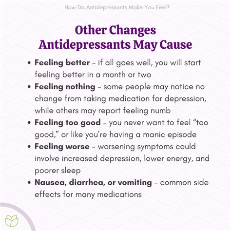How Do Antidepressants Make You Feel